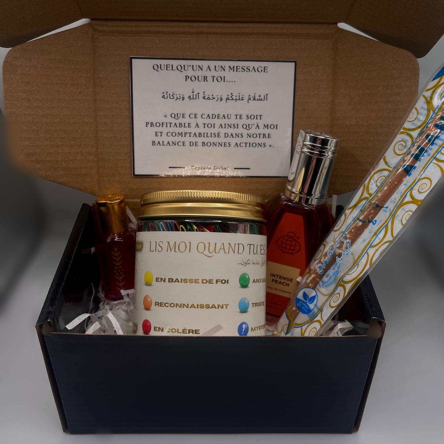 Coffret Cadeau (+Mot Personnalisé)